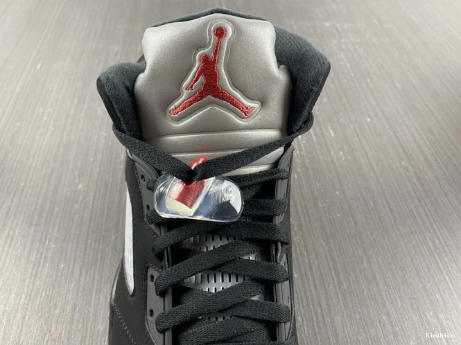 metallic 1501 Comfortable jordan 5 845035- air retro black 0531